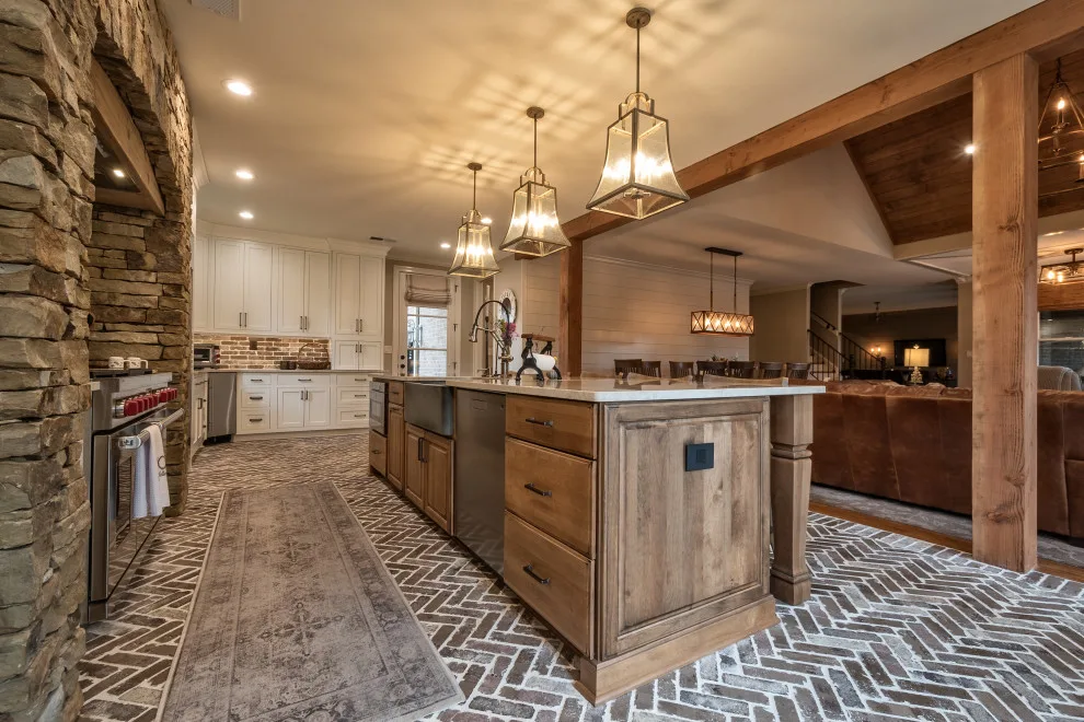 Collierville Culinary Space, Utility Area, Laundry Room, Outdoor Kitchen Pavilion by Heritage Builders - Photo 11