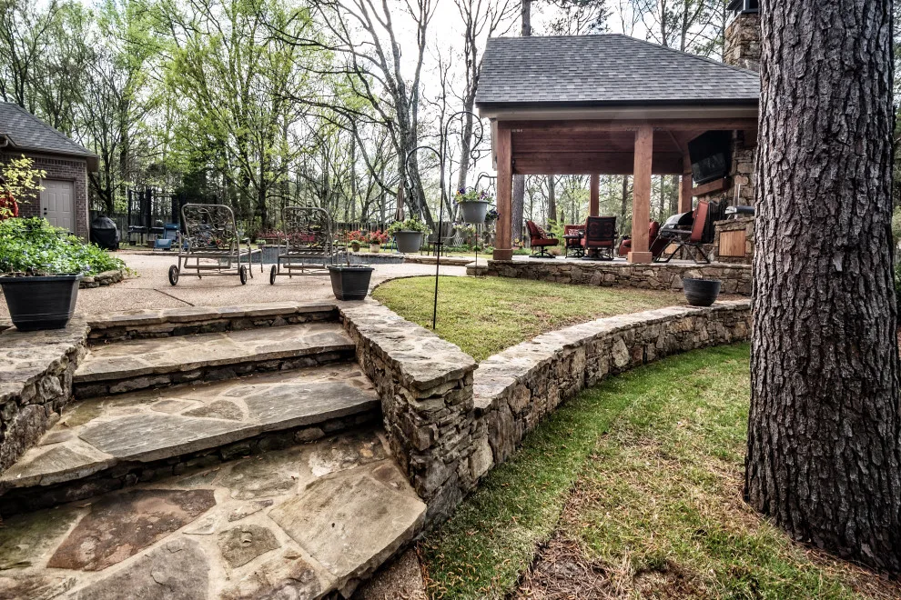 Collierville Culinary Space, Utility Area, Laundry Room, Outdoor Kitchen Pavilion by Heritage Builders - Photo 3