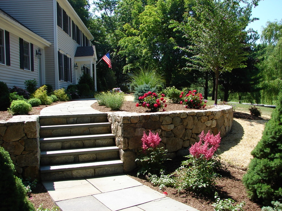 Stone Steps, Pathways and Patio by Bolton Landscape Design & Masonry Inc - Photo 34