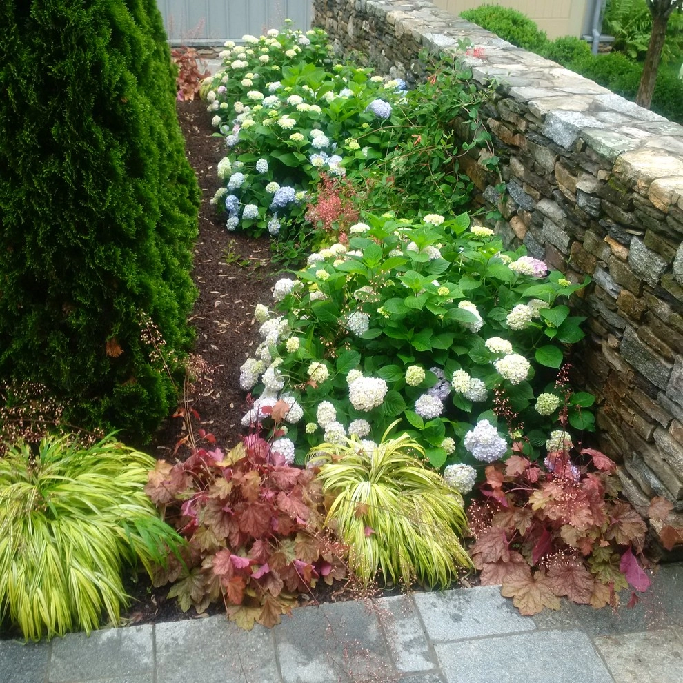 Landscaping, Free Standing Stone Wall by Bolton Landscape Design & Masonry Inc - Photo 16