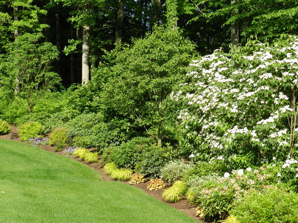 Cedar Bar and Arbor + Bocce Court by Bolton Landscape Design & Masonry Inc - Photo 19