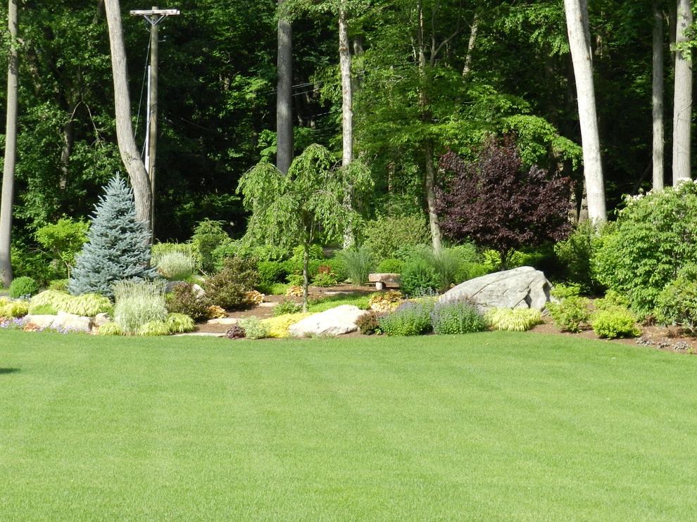 Cedar Bar and Arbor + Bocce Court by Bolton Landscape Design & Masonry Inc - Photo 18