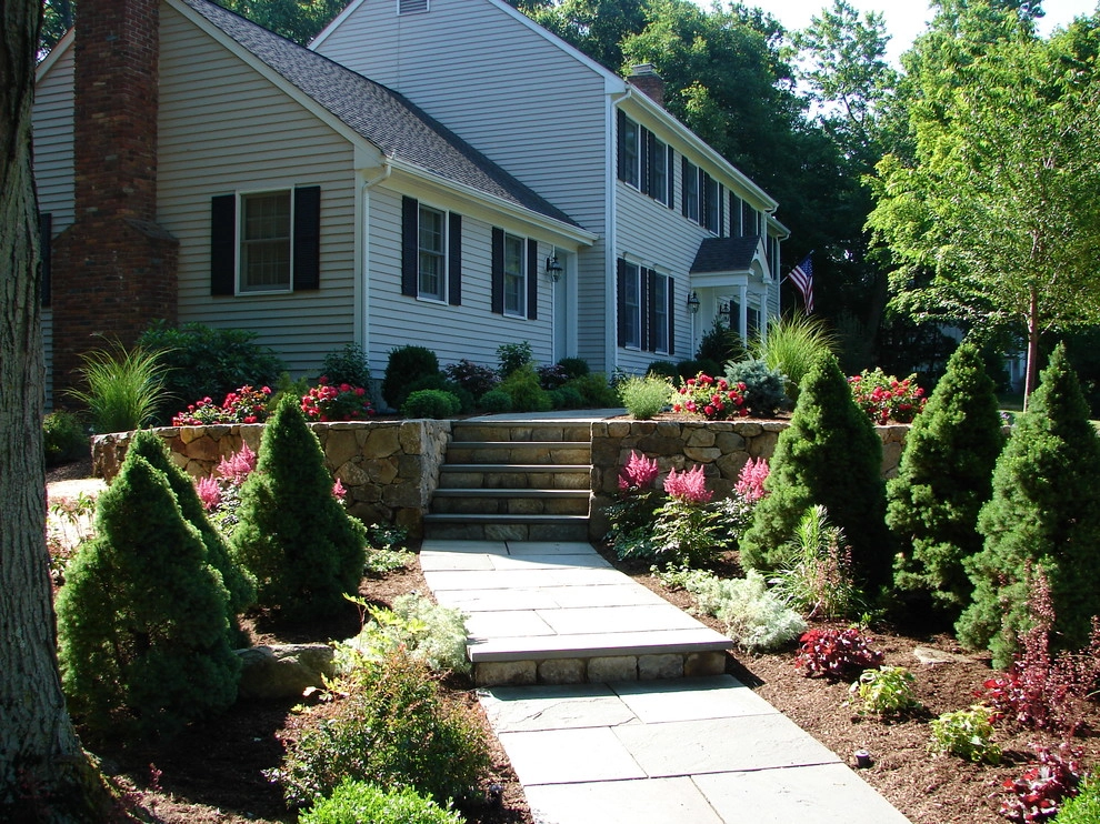 Stone Steps, Pathways and Patio by Bolton Landscape Design & Masonry Inc - Photo 42