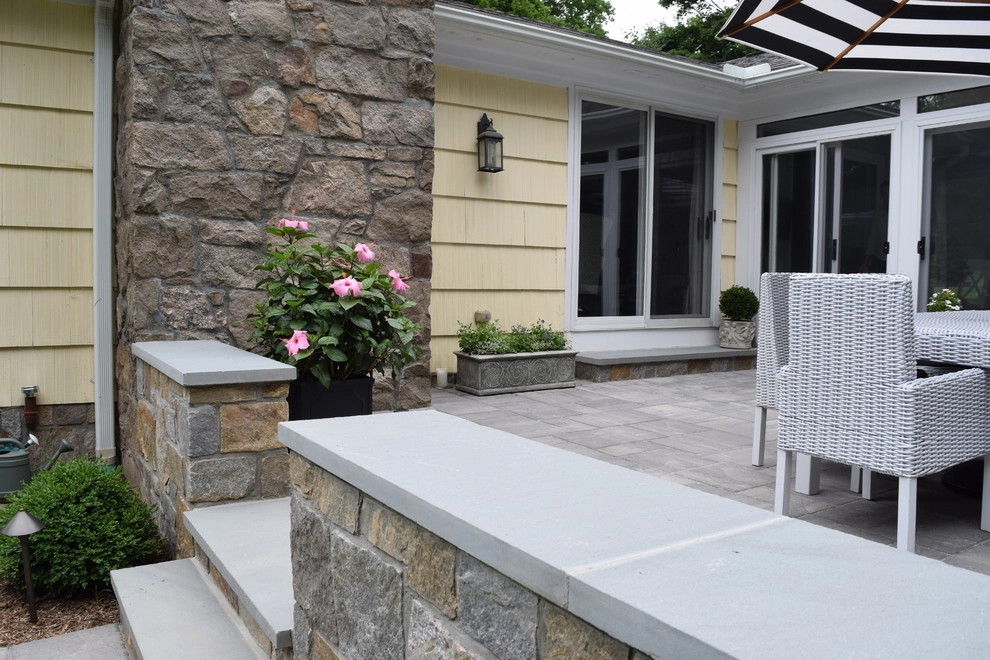 Stone Steps, Pathways and Patio by Bolton Landscape Design & Masonry Inc - Photo 20