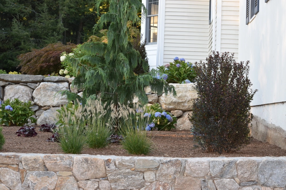 Boulder Retaining Wall & Terraced Landscaping by Bolton Landscape Design & Masonry Inc - Photo 10