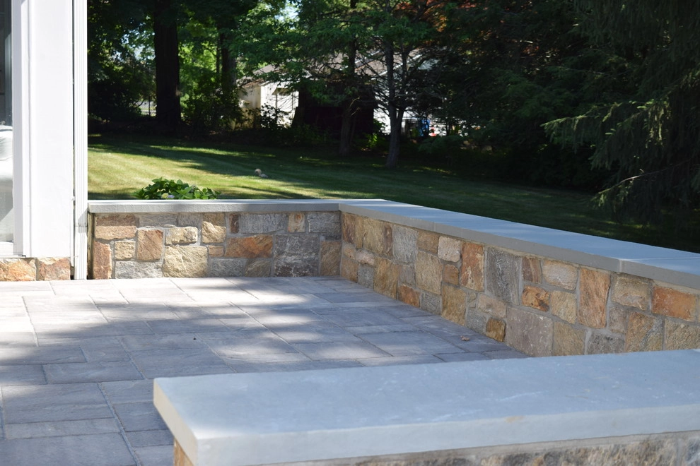 Stone Steps, Pathways and Patio by Bolton Landscape Design & Masonry Inc - Photo 4
