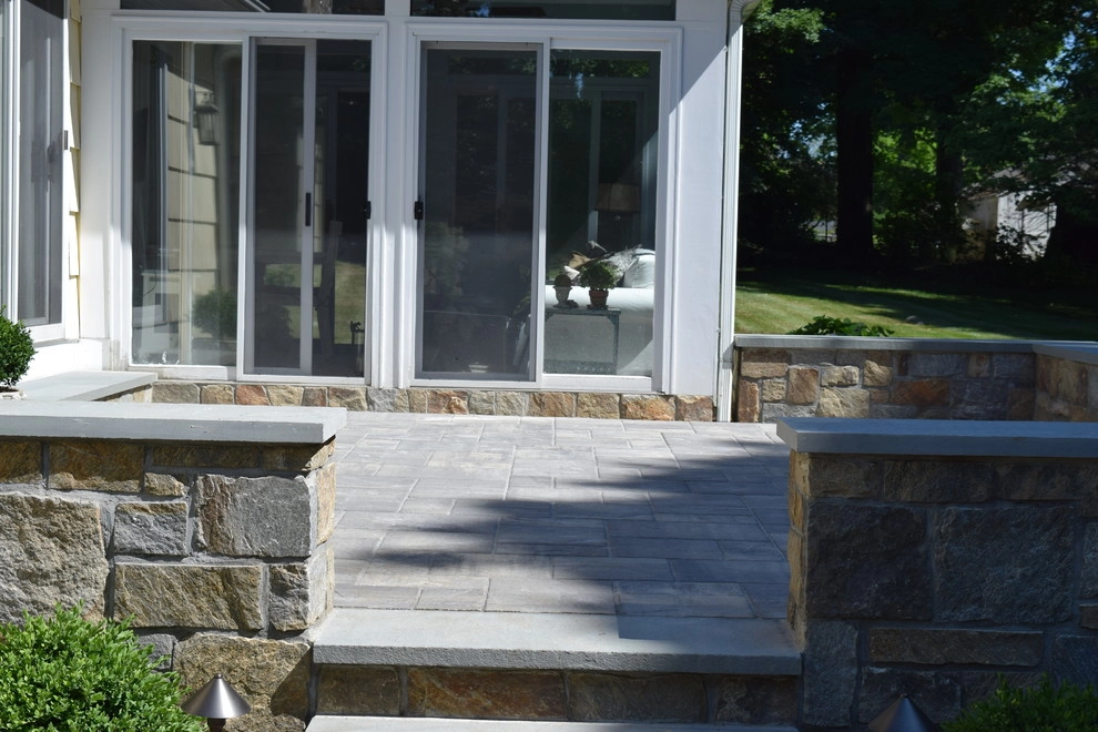 Stone Steps, Pathways and Patio by Bolton Landscape Design & Masonry Inc - Photo 8