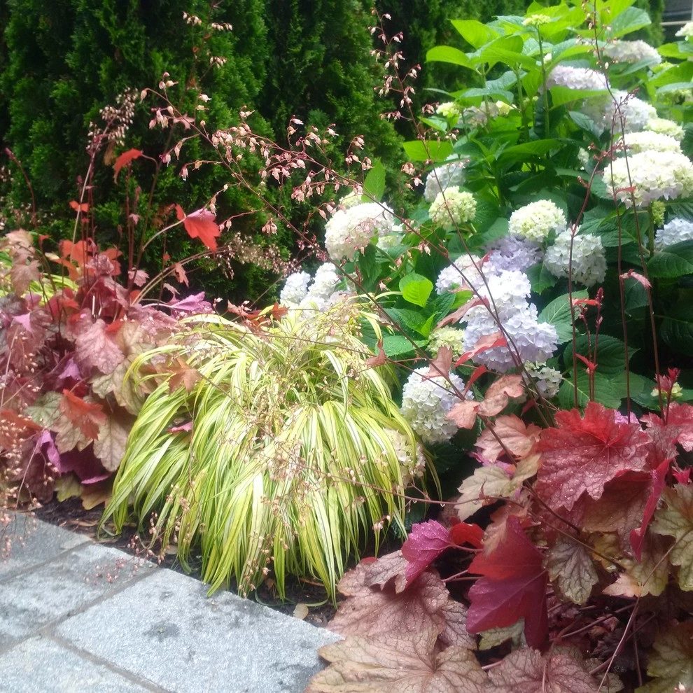 Landscaping, Free Standing Stone Wall by Bolton Landscape Design & Masonry Inc - Photo 7