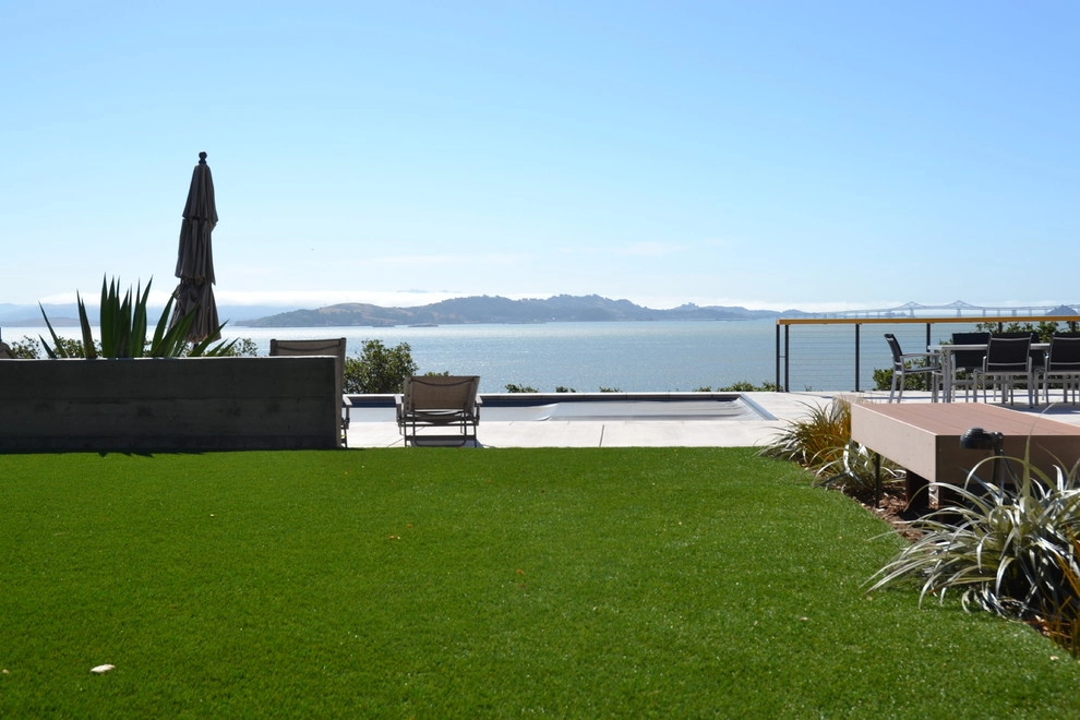 Modern San Rafael, CA by Bon Terra Landscapes Inc. - Photo 3