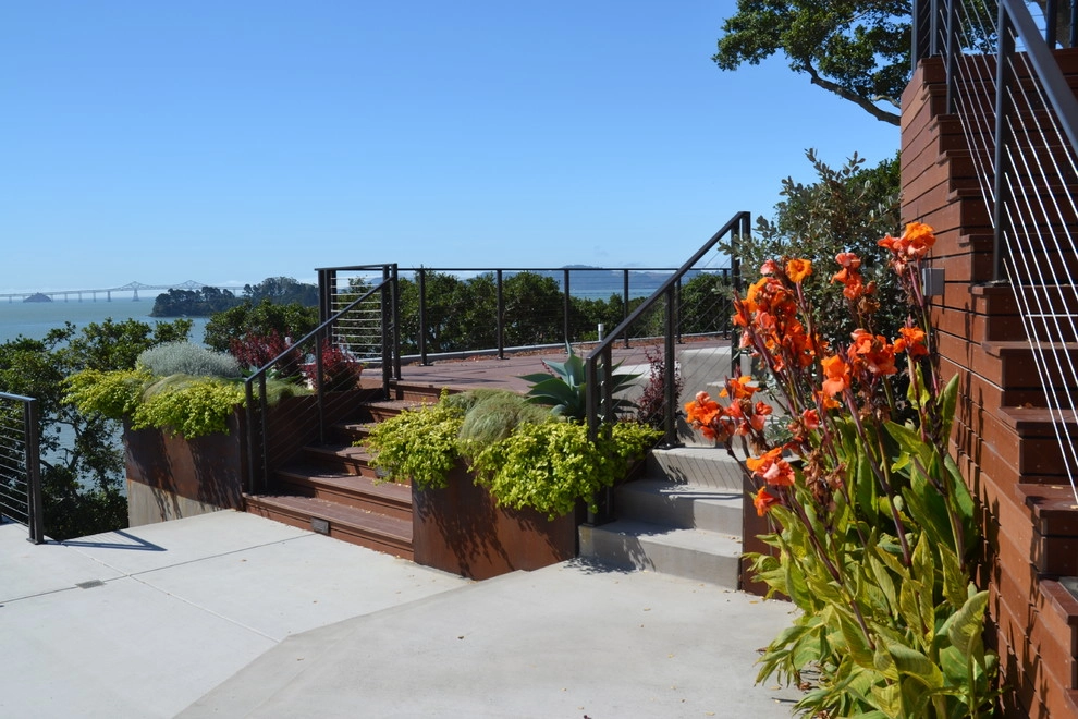 Modern San Rafael, CA by Bon Terra Landscapes Inc. - Photo 4
