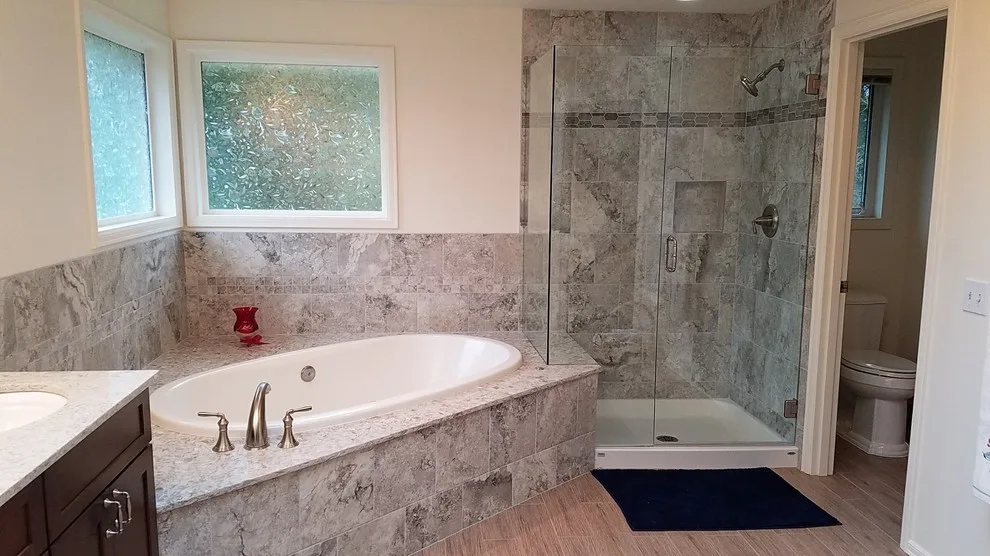 Full Master Bathroom Makeover by Johnson And Sons Construction - Photo 4