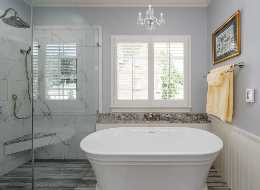 Compton Primary Bathroom by Badin Lake Builders - Photo 7