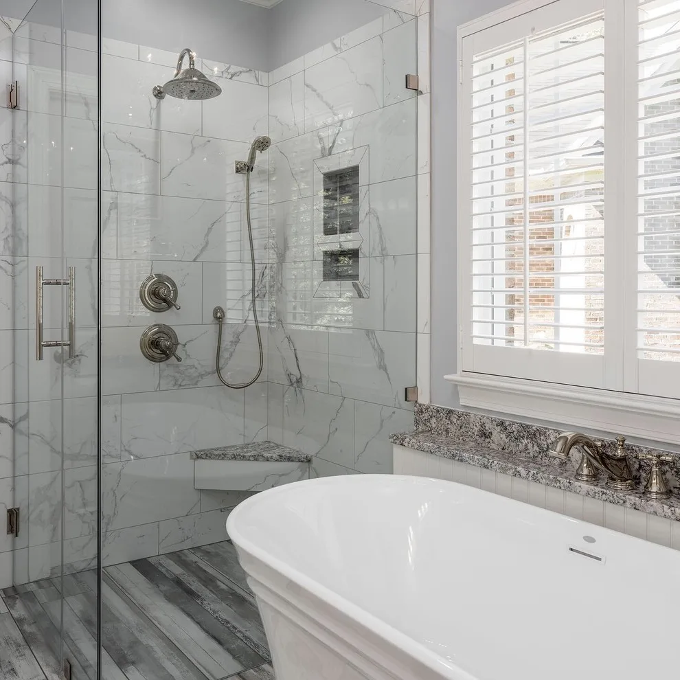 Compton Primary Bathroom by Badin Lake Builders - Photo 3