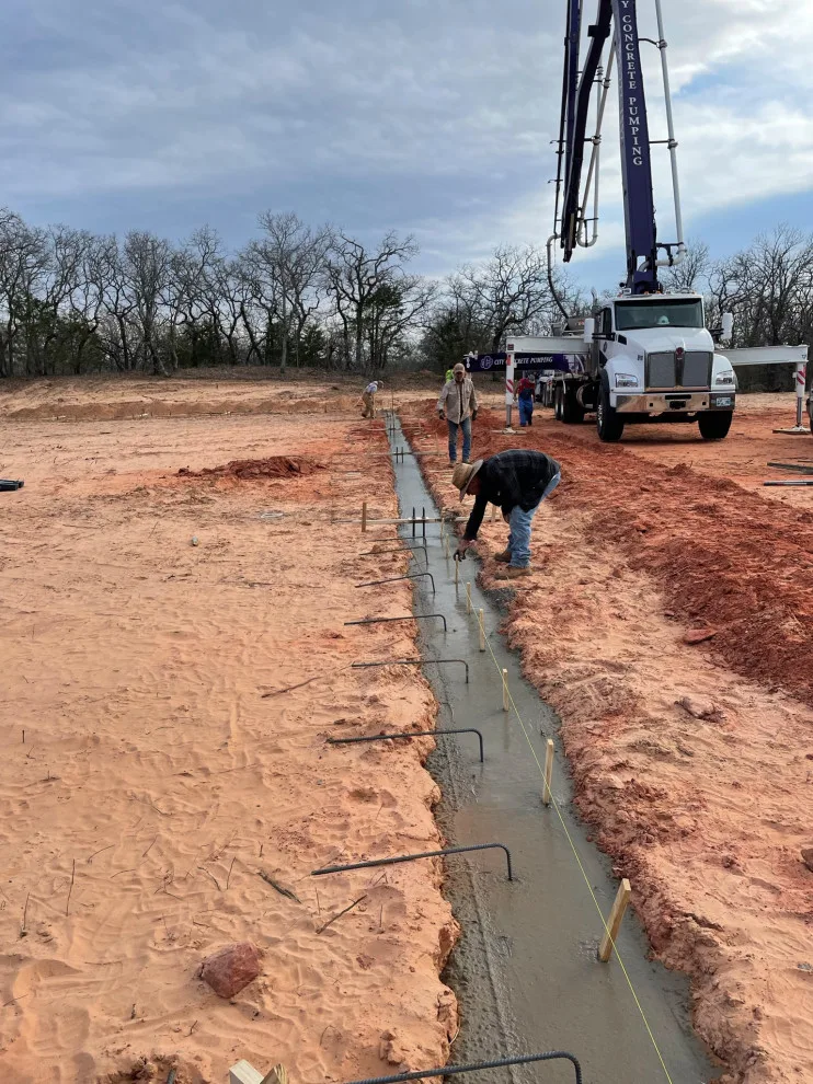 Cement by Red Rock Log Homes Of Oklahoma - Photo 4