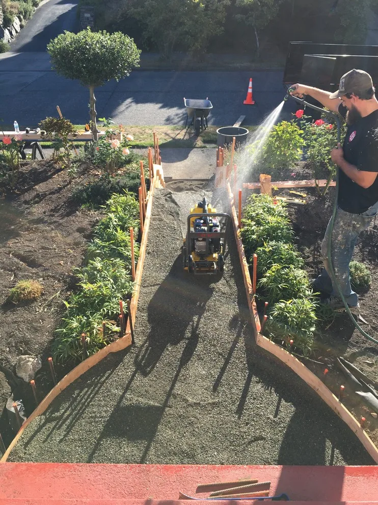 Concrete Stair Removal and Installation by DH Land Pros - Photo 4