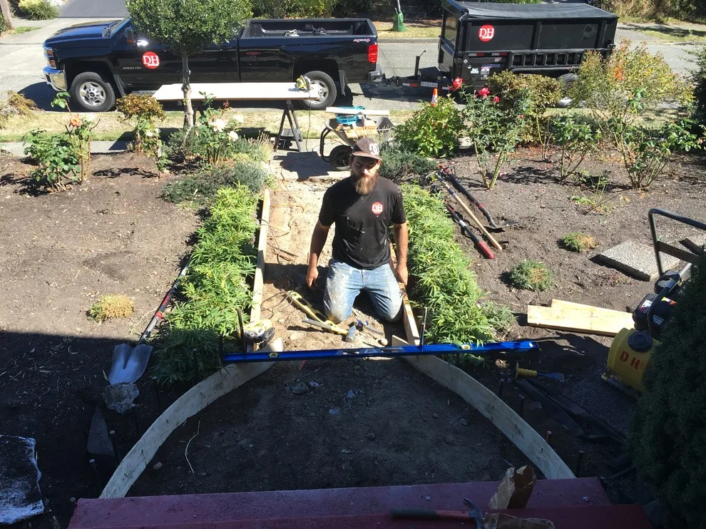 Concrete Stair Removal and Installation by DH Land Pros - Photo 7