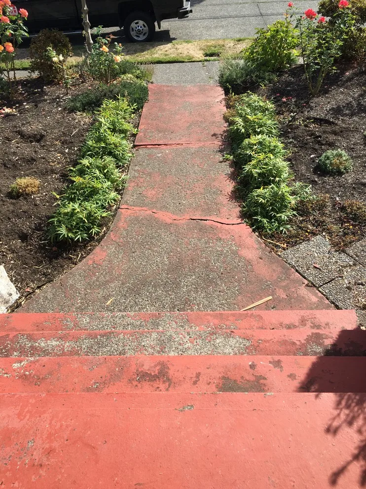Concrete Stair Removal and Installation by DH Land Pros - Photo 8