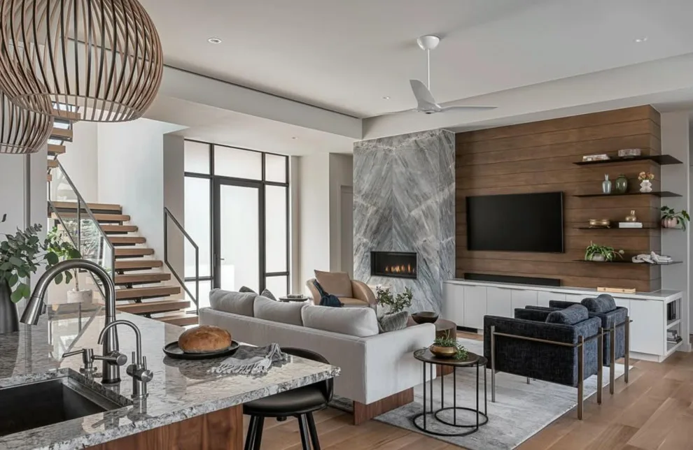 Contemporary Glenwood Residence by Oak & Iron Construction Group - Photo 10
