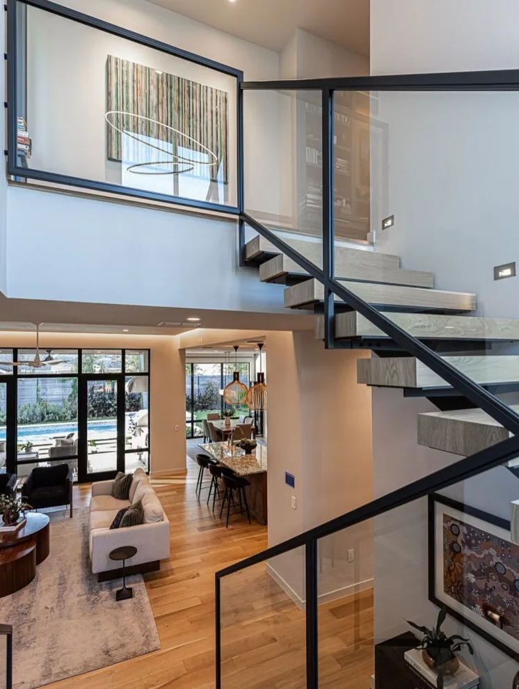 Contemporary Glenwood Residence by Oak & Iron Construction Group - Photo 9
