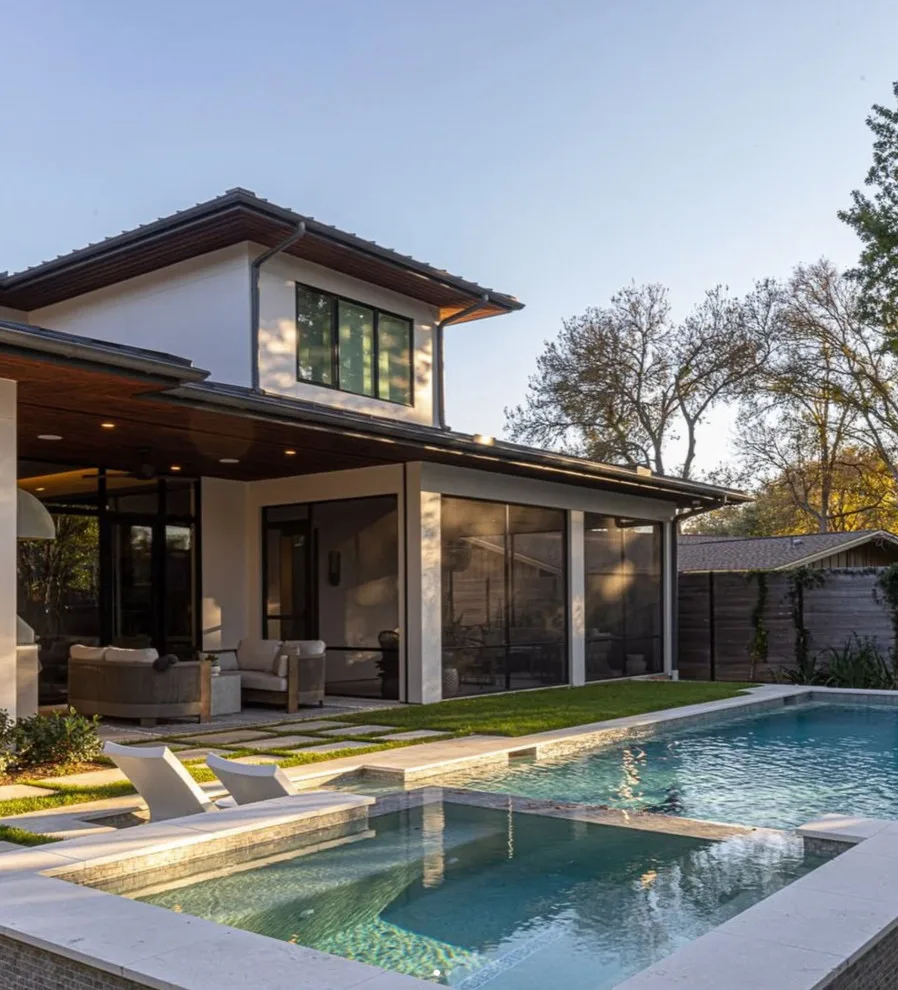 Contemporary Glenwood Residence by Oak & Iron Construction Group - Photo 3