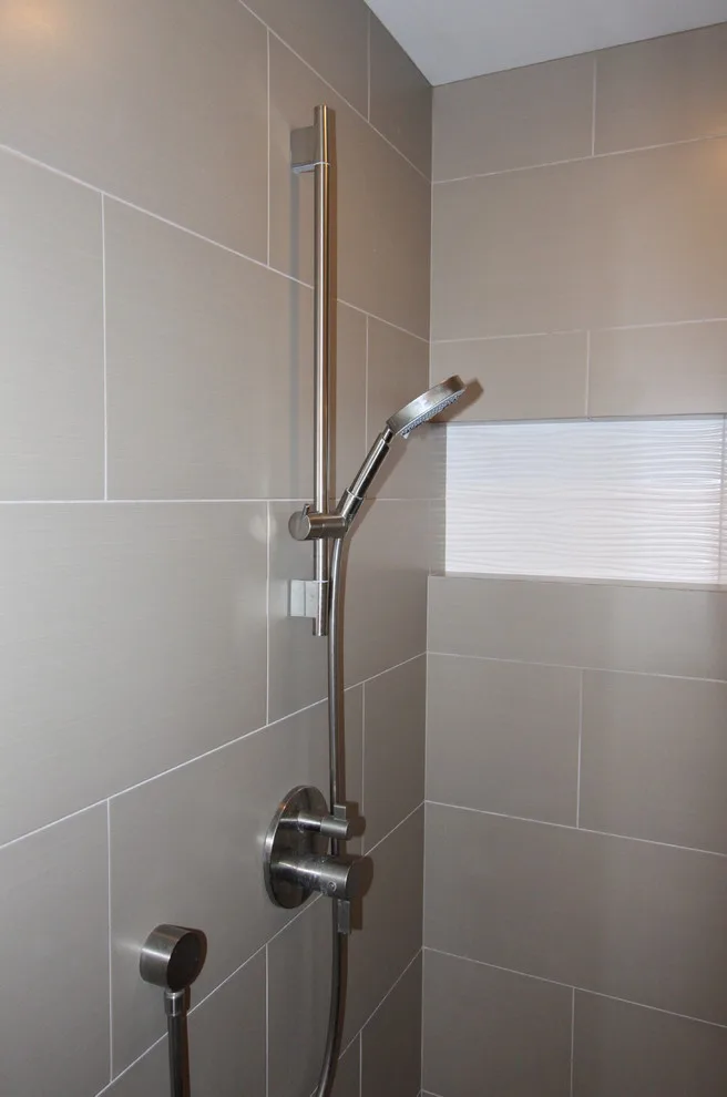 Modern Bathroom Extension by Nunley Custom Homes - Photo 3