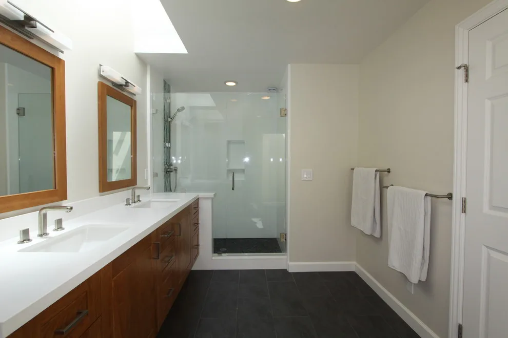 Bright and Airy Bathroom Renovation by Nunley Custom Homes - Photo 7