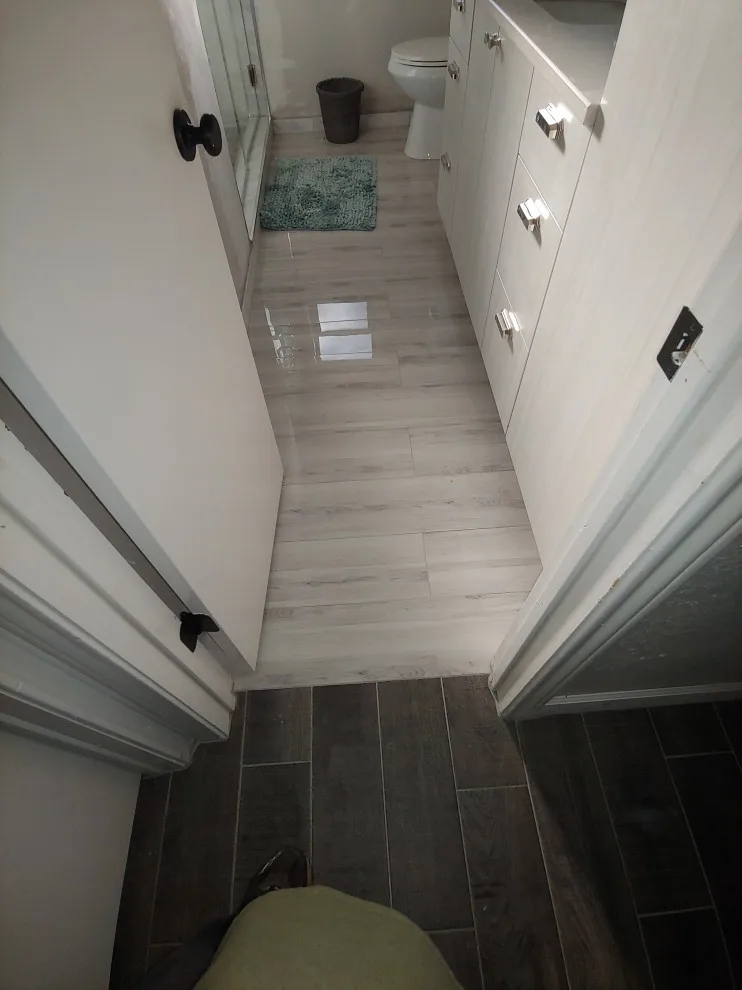 Modern Bathroom Transformation by Complete Home Remodel & Renovation Llc. - Photo 3