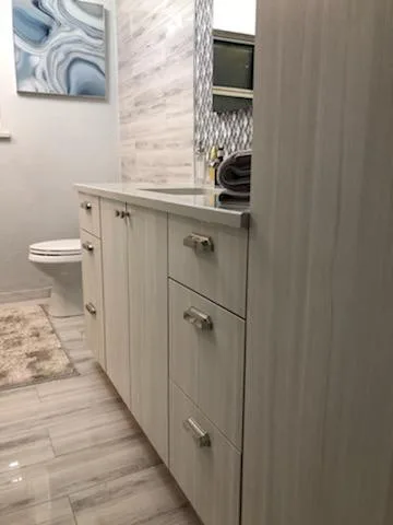 Modern Bathroom Transformation by Complete Home Remodel & Renovation Llc. - Photo 9