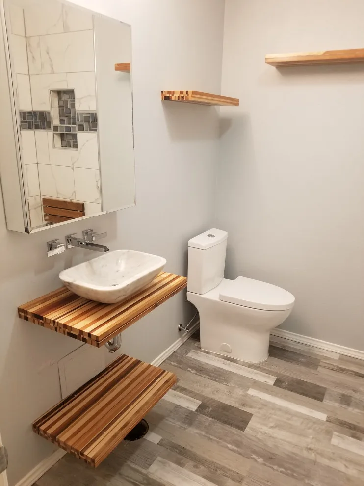 Modern Bathroom Renovation by Spot On Remodeling Corporation - Photo 3