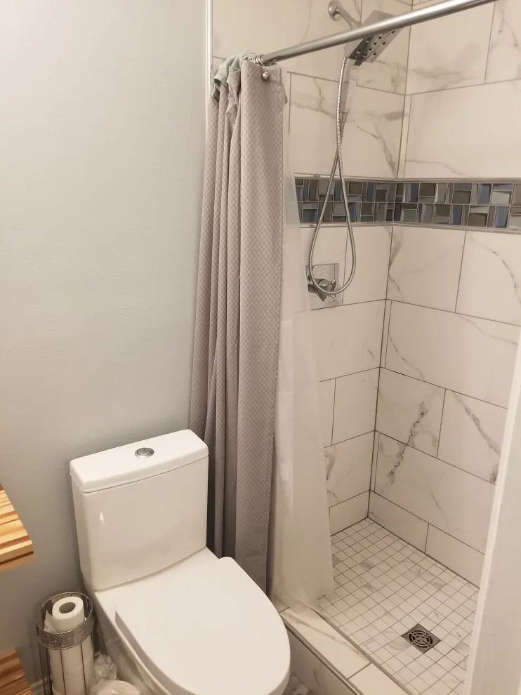 Modern Bathroom Renovation by Spot On Remodeling Corporation - Photo 5