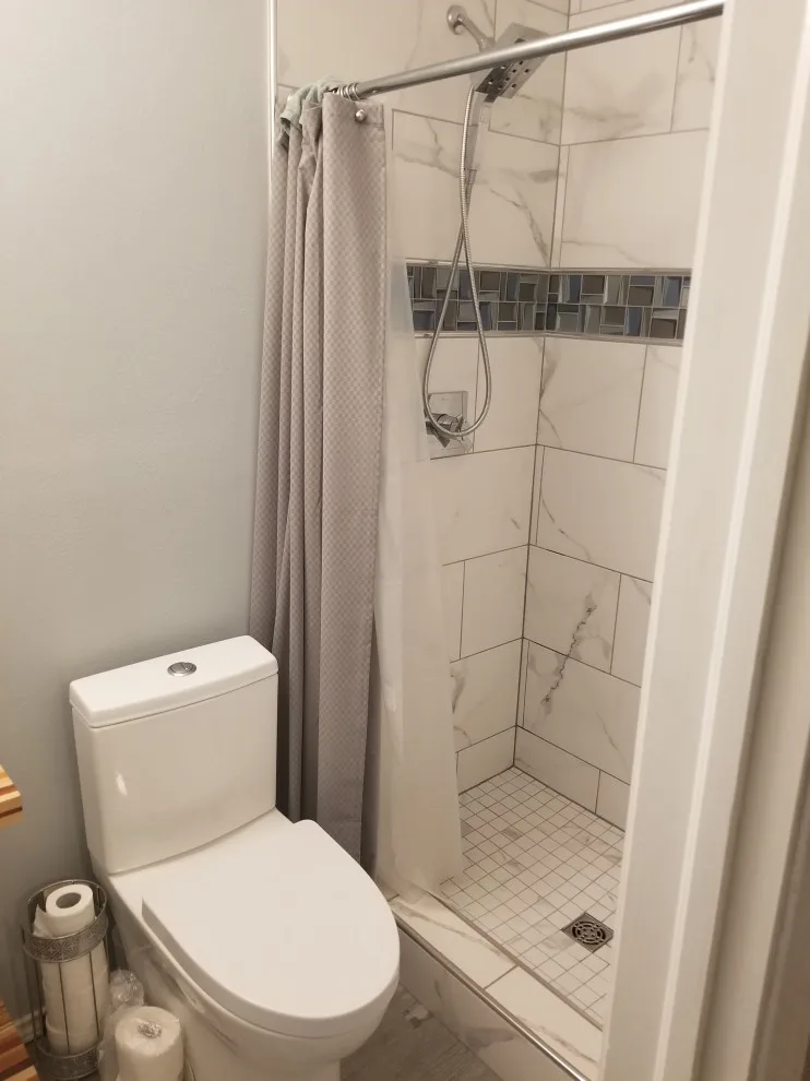 Modern Bathroom Renovation by Spot On Remodeling Corporation - Photo 6