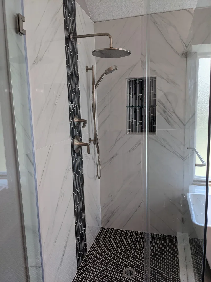 Modern grey and white bathroom by Prime & Precision - Photo 2