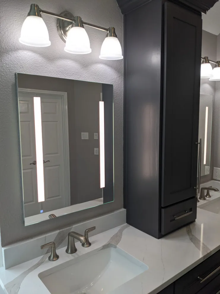 Modern grey and white bathroom by Prime & Precision - Photo 3