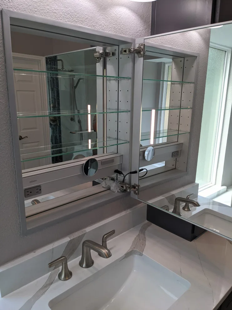 Modern grey and white bathroom by Prime & Precision - Photo 18