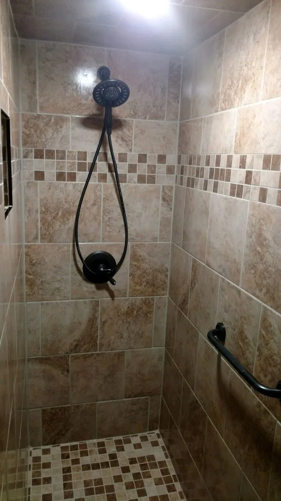 Modern Shower by A Rising Son Construction - Photo 8