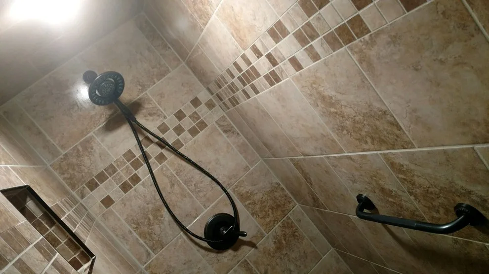 Modern Shower by A Rising Son Construction - Photo 9
