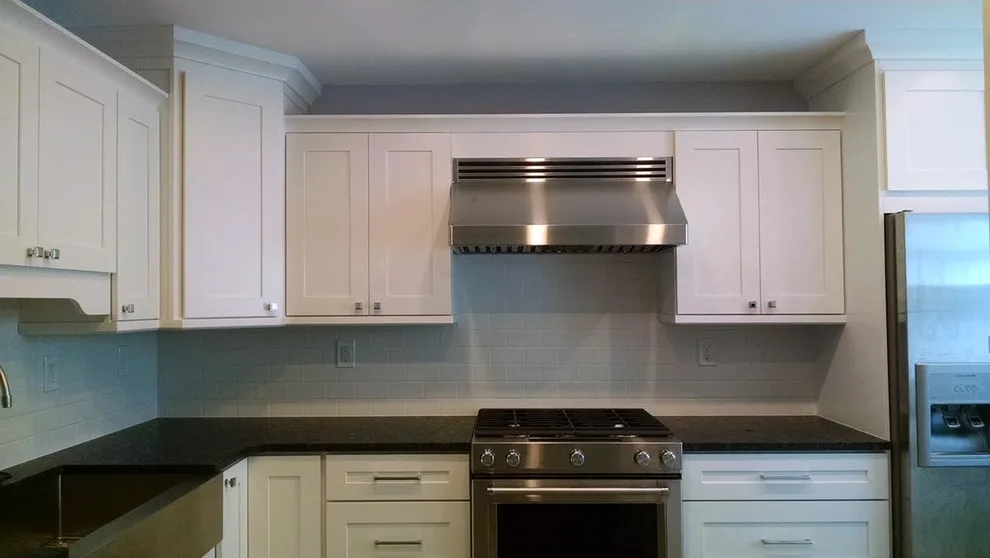 Modern White Kitchen Renovation by A B Graham Contracting - Photo 4