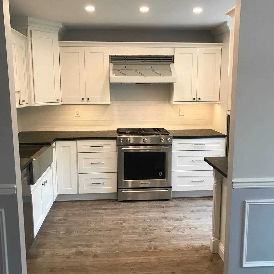 Modern White Kitchen Renovation by A B Graham Contracting - Photo 7