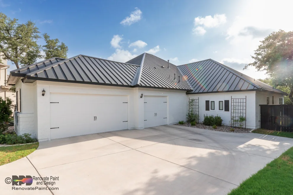Stucco-Stone Exterior Painting Contrast by Renovate Paint And Design - Photo 2