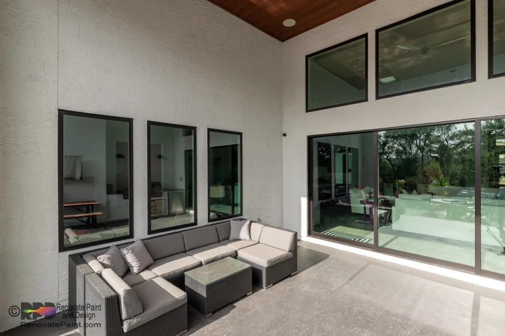 Stucco-Stone Exterior Painting Contrast by Renovate Paint And Design - Photo 3