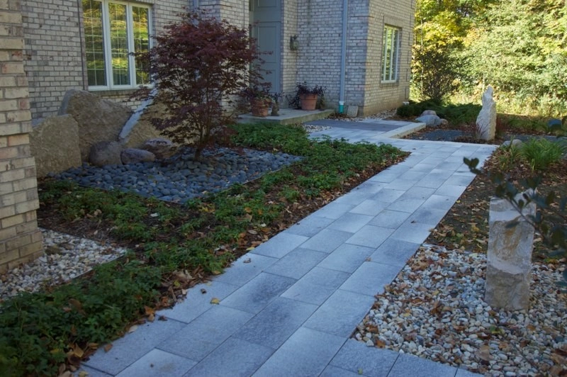 Zen Front Entry - Mequon, WI by Breckenridge Design, Construction & Maintenance - Photo 5