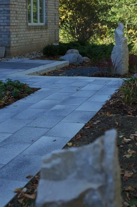Zen Front Entry - Mequon, WI by Breckenridge Design, Construction & Maintenance - Photo 2
