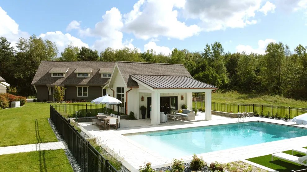 Rural Pool House by Blok Builders, Inc. - Photo 2