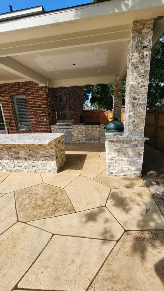 Outdoor Kitchen and Patio Shelter by Gambone's Custom Home Improvements - Photo 10