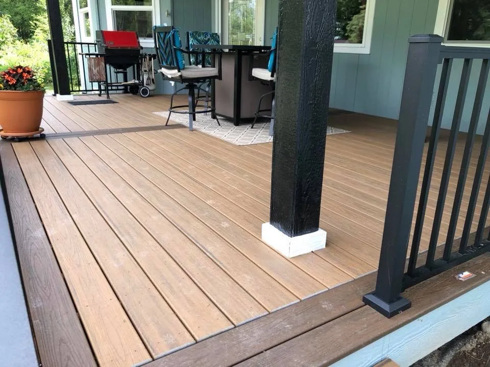 Enclosed Trex Deck by HomeFront Construction & Services - Photo 2
