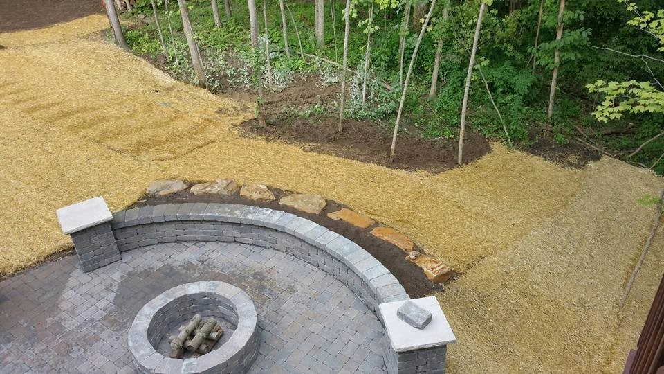 Master Plan Installation - Back patio living space by Brick & Bloom Inc. - Photo 2