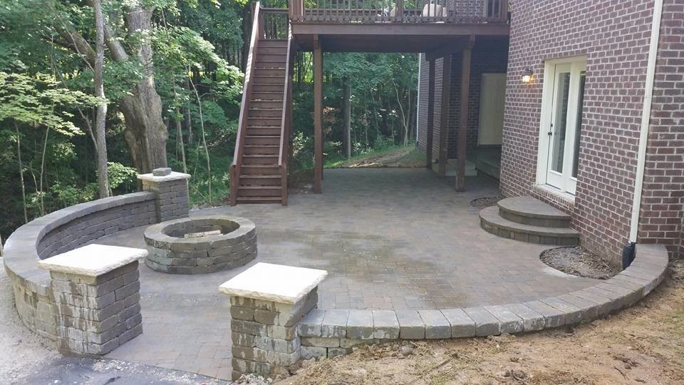 Master Plan Installation - Back patio living space by Brick & Bloom Inc. - Photo 4