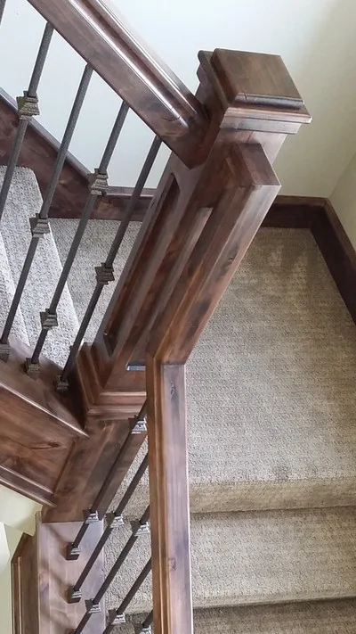 Artisan Railing in Dark Timber by Legacy Stairs INC - Photo 2