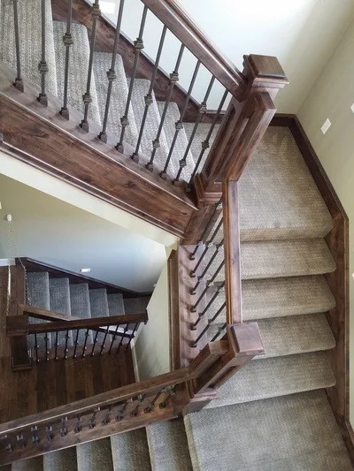 Artisan Railing in Dark Timber by Legacy Stairs INC - Photo 4