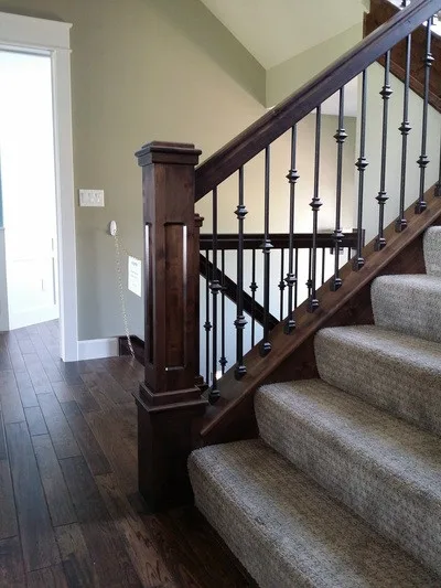 Artisan Railing in Dark Timber by Legacy Stairs INC - Photo 5